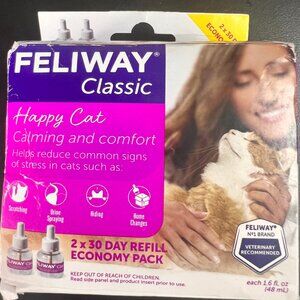 Feliway Classic Diffuser Refill 48 Ml Cat Calming & Comfort 2 Refills